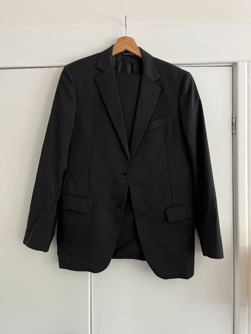 Brooks Brothers 1818 Fitzgerald Suit, Black, Size: 36S/30W - Picture 4 of 10